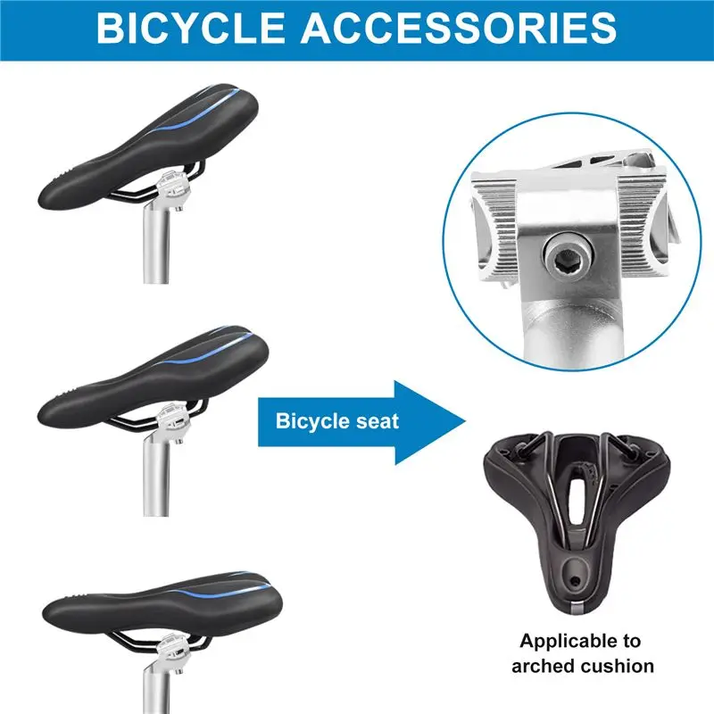 A07T-Bicycle Seatpost 27.2Mm Aluminium Alloy Seat Post With Adjust Clamp For MTB Mountain Bike Road Track 27.2X300mm
