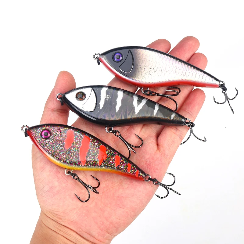 WEIHE 6 Stück / 10 cm Modell B Köder, sinkender Hartköder, Angelköder – Detail 6