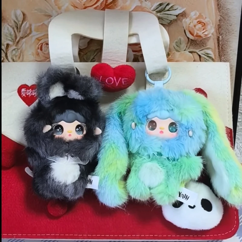 

Yooki Hopping Bunny Series слепая коробка аниме фигурки виниловое лицо милая кукла сумка кулон брелок загадочная коробка подарочные игрушки-сюрпризы