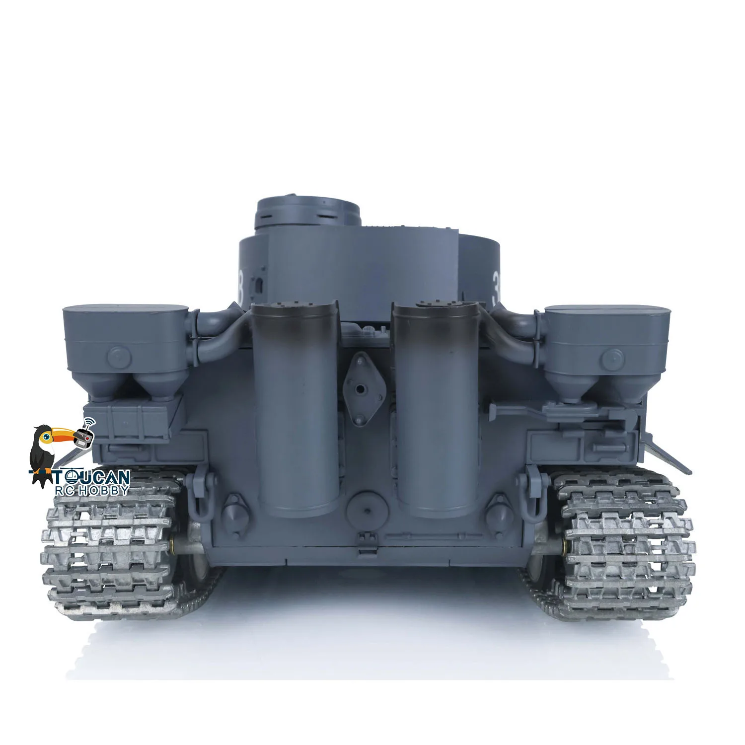 Pro Ver Heng Long TOUCAN 1/16 7.0 Tiger I RC Tank 3818 FPV Camera Barrel Recoil Metal Tracks Wheels BBs Airsoft IR Engine Sound view 3