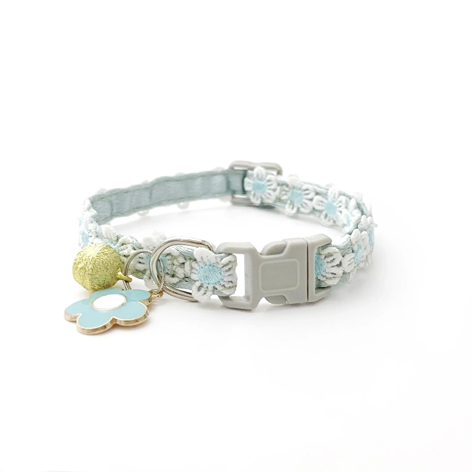 1 Stück Haustierhalsband mit Glöckchen, bunt, Cartoon-Design, für Hunde, Welpen und Kätzchen, verstellbar, Sicherheits-Glöckchenring-Halskette, Haustierzubehör – Detail 8