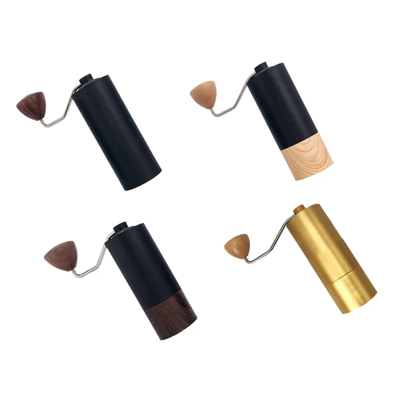 

Professional Mini Manual Coffee Grinder New Design Handheld Espresso Wood Bean Grinders for Household and Hotel Use