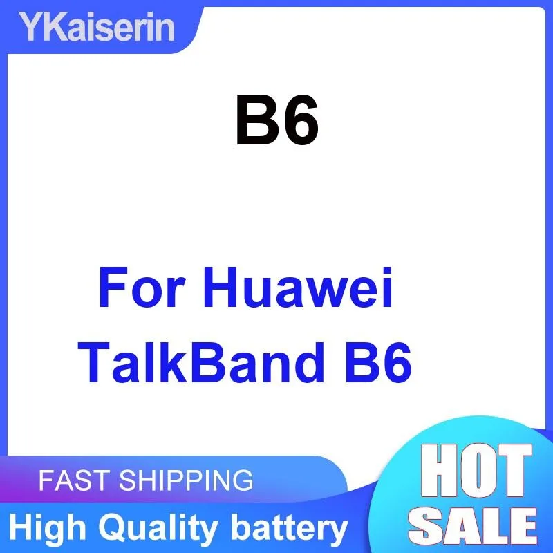 For Huawei Talkband B6 Smart Sports Wristband Battery Fast Shipping Rapid Charging 140Mah
