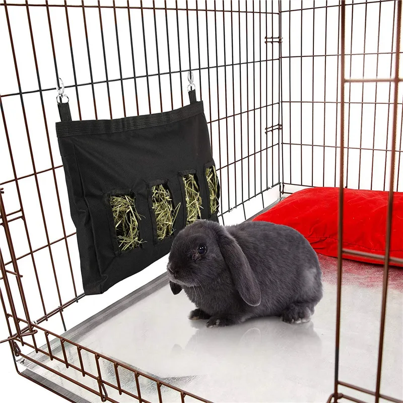 Rabbit Feeding Bag, Chinchilla, Guinea Pig, Mole Feeding Bag, Rabbit Hay Bag, Pet Food Bag, Waterproof Hay Bag