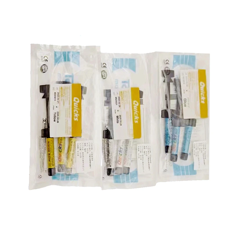 

3Pcs/Pack Dental Temporary Photocuring Indirect Embedded Wax 3g/Pcs Dentistry Oral Cavity Nursing Filling Repair Material Tools