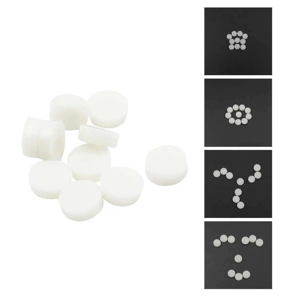 

10Pcs Flute Accessories Kit Soft Natural Rubber Sound Blocking Pads for Open Hole Flute Maintenance Flutes Repair Parts