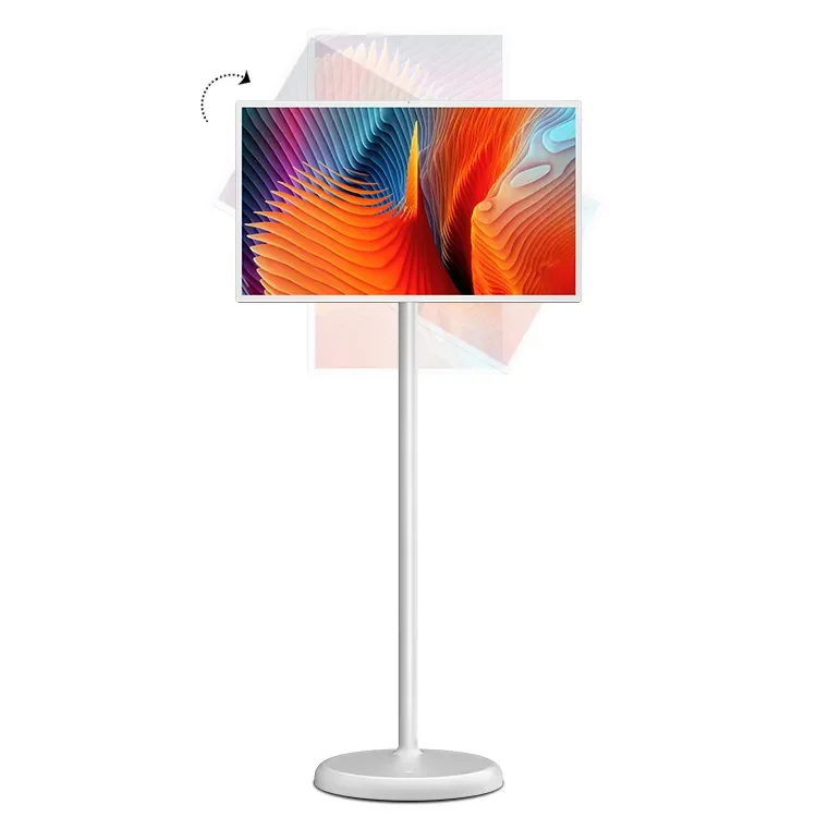 Segnaletica digitale pubblicitaria portatile con touch screen LCD intelligente