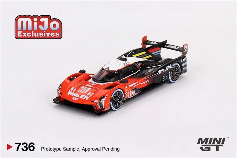 MINI GT 1:64 V-Series.R NO.311 Action Express Racing Diecast Model Car Blister Packaging