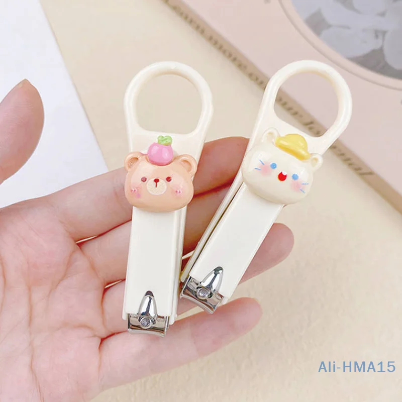 Cute Cartoon Nail Clippers Convenient Portable Student Home Nail Clippers Stainless Steel Nail Clippers Manicure Tools