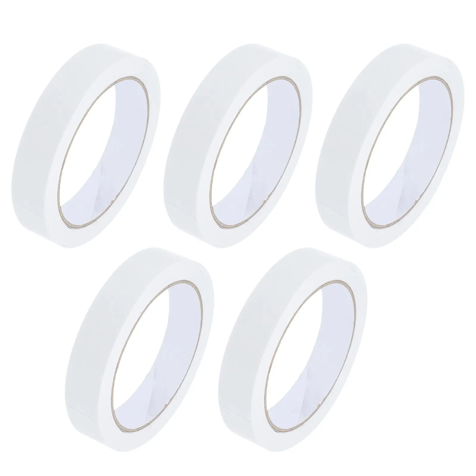 5pcs Eco friendly Paper Tape Strong Adhesive Water free Self adhesive Box Packing Waterproof Carton Packaging