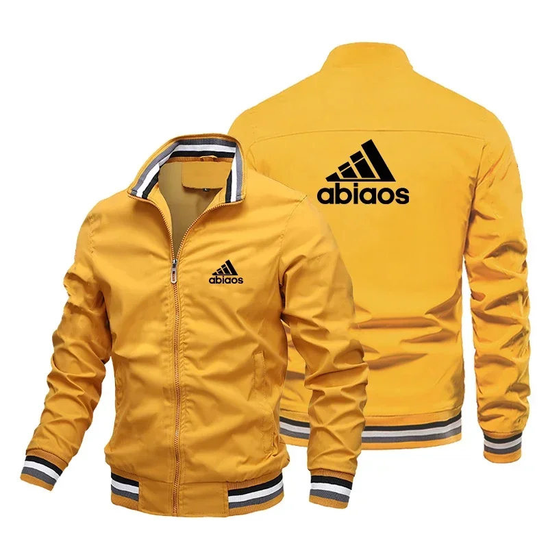 

New Men's Tops for Autumn and Winter 2025: Men's Outdoor Sports Fashion Casual Printed Jacket, Bicycle Travel Baseball Jacket