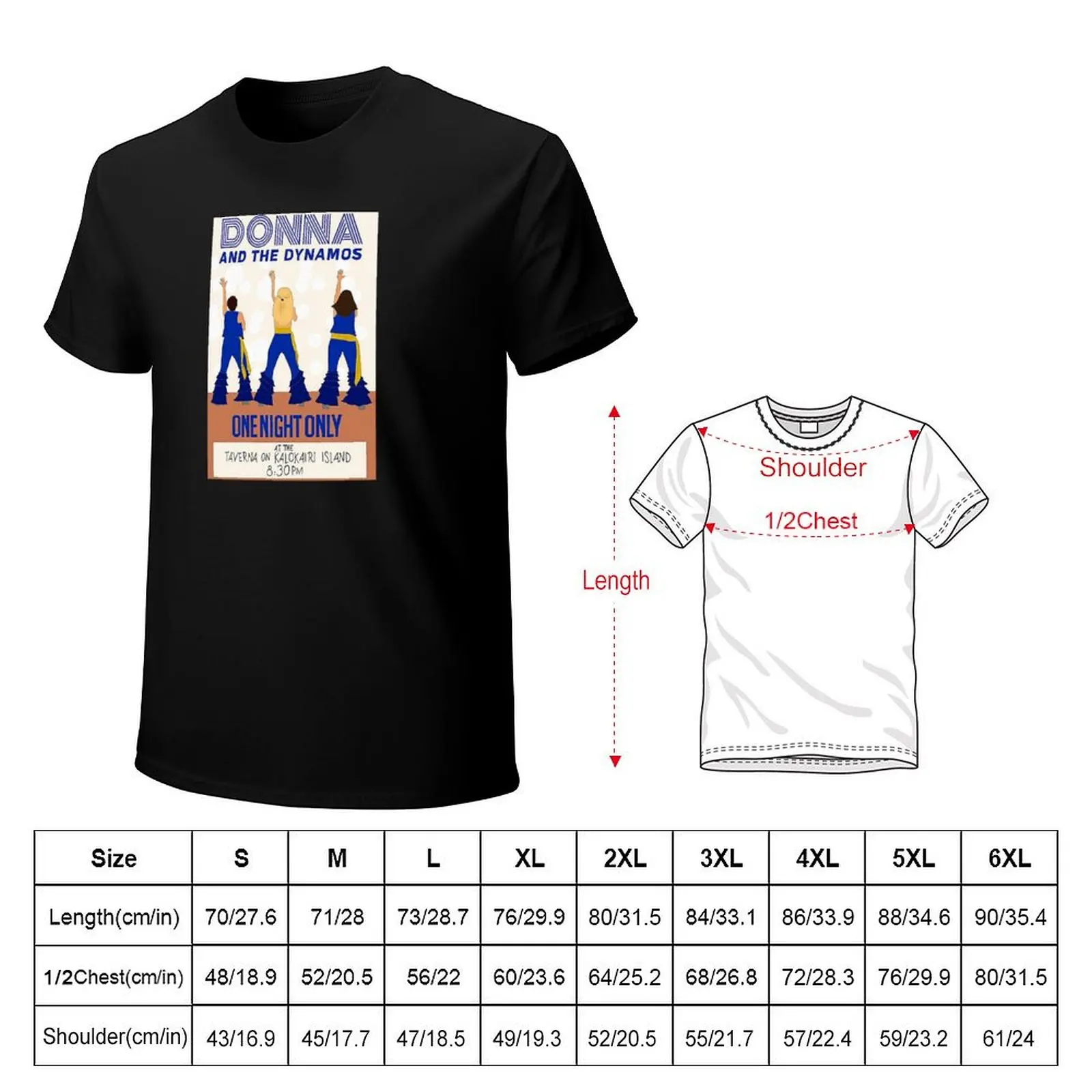 one night only fanart T-Shirt Big Size Loose Fit Tee Shirt
