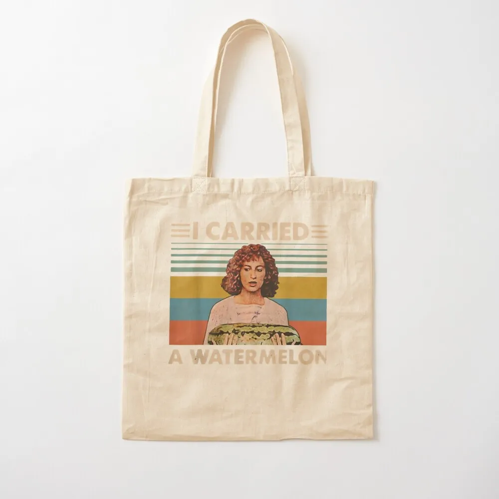 I Carried A Watermelon Tote Bag tote bag university large tote bag Shopper canvas bags