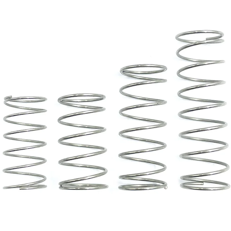10Pcs Wire Diameter 1.4mm Return Spring Pressure Spring Compressed Spring Steel Out Dia 8mm~22mm Length 10mm~50mm