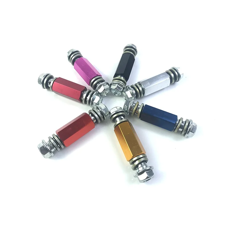 오토바이 브레이크 호스 파이프 연장 조인트 2 3 가지 방법 자동차 브레이크 호스 파이프 라인 M10mm 알루미늄 합금 커넥터 피팅 Accessorie