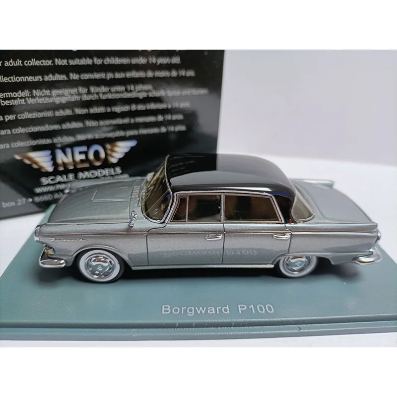 Neo 1:43 Scale P100 1960 Sedan Resin Car Model Collection Ornaments