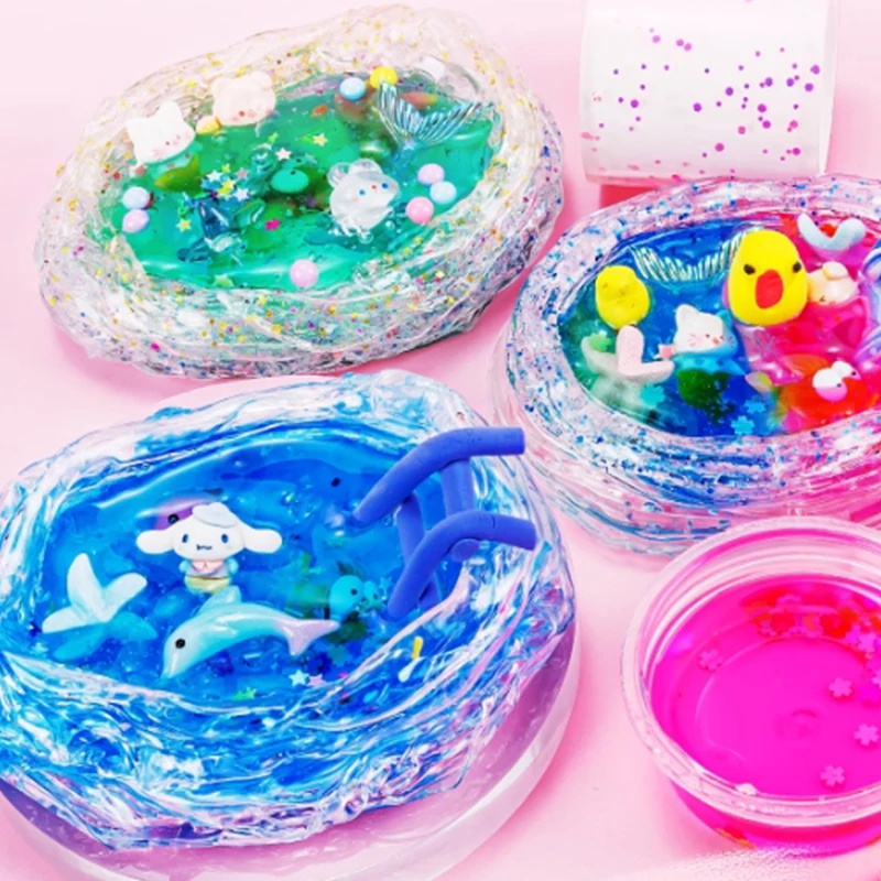 1 セットナノテープ両面ペースト吹きバブル解凍おもちゃステッカーペットナノ接着剤混練音楽吹きバブル