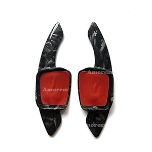 ABS-Kohlefaser-Druckpaddelverschiebung, Volkswagen Amarok VW Jetta Nivuss Virtus T-Cross Golf Mk8 R GTI Crossfox 6 Hauptverkaufszubehör VW Virtus - №3