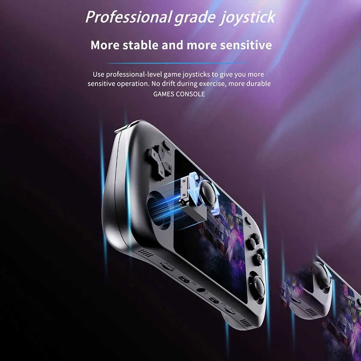 BEST CHOICE）H36S 3.5 Inch Pocket Handheld Game Console 64G for /PS1//SNES/ Emulators Portable Video Gaming Players Black