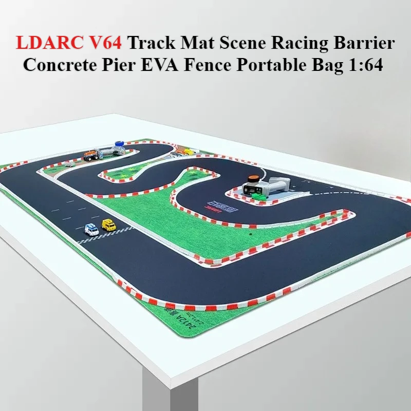 ldarc-v64-track-mat-scene-racing-barrier-concrete-pier-eva-fence-portable-bag-1-64-van-model-racing-scene-accessory-set