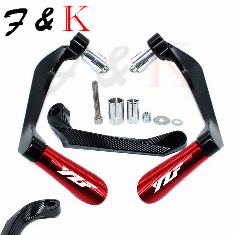 For YAMAHA YZF-R1 YZF-R6 YZFR1 YZFR6 YZF R1 R6 R1M R1S Motorcycle CNC Handlebar Grips Guard Brake Clutch Levers Guard Protector