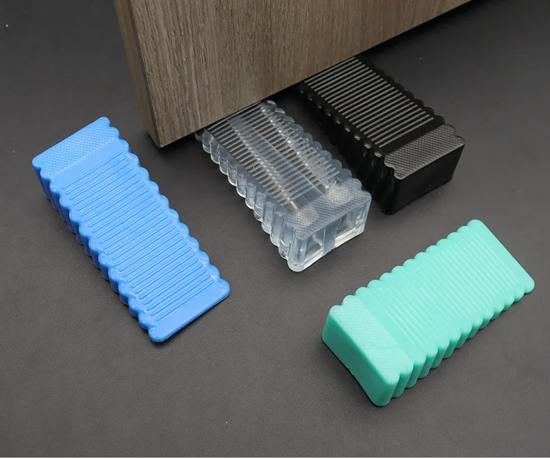 Butoir de porte en silicone, pose discrète