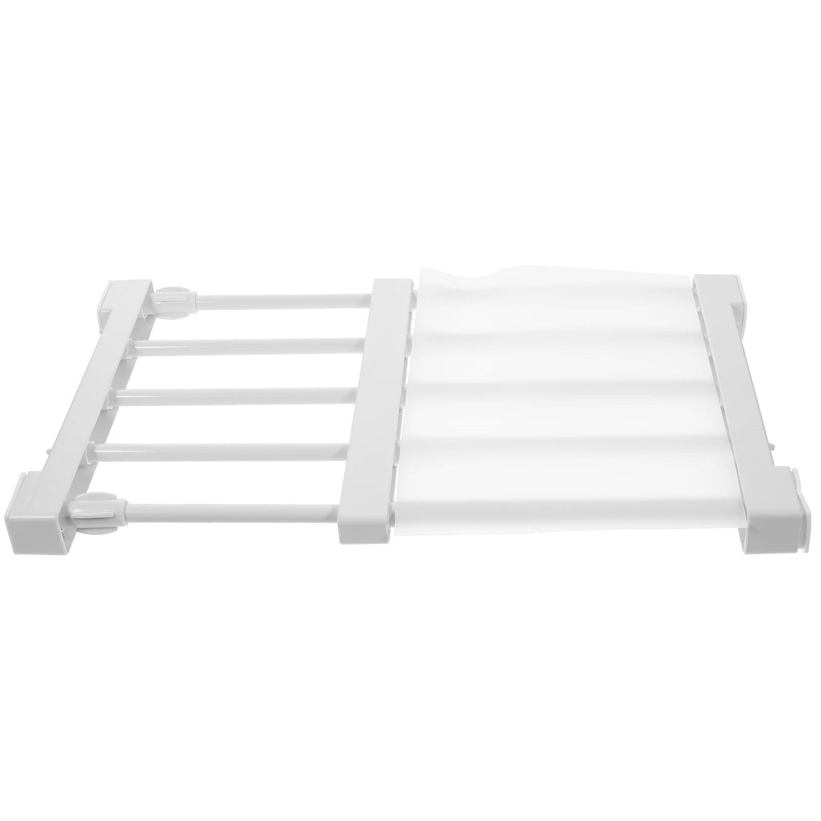 

Telescopic Storage Shelf 30 40cm Adjustable Closet ganizer White Color Wear Resistant Rack Shelves for Closet Household Laundry