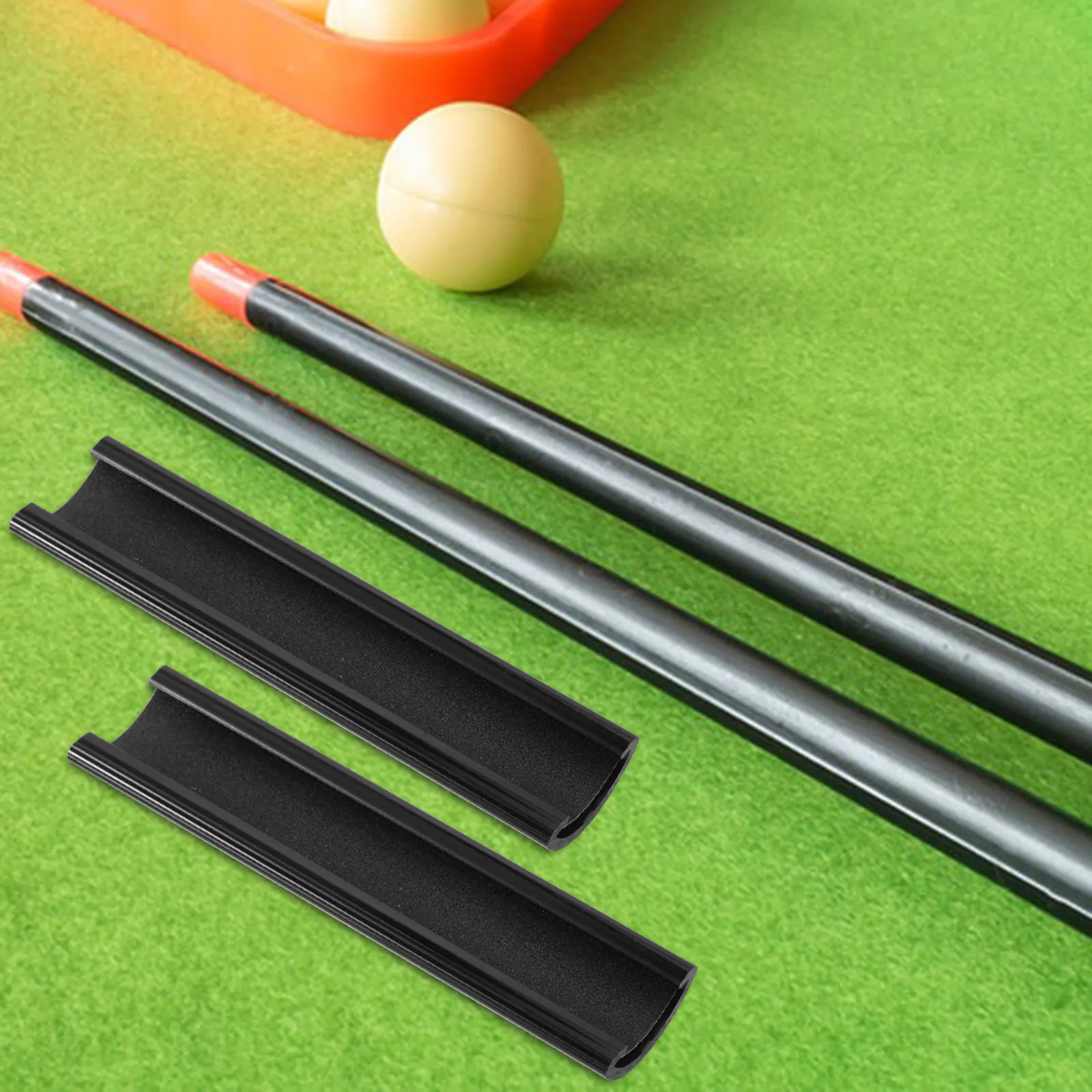 

2pcs Pool Repair Tool Plastic Sandpaper Holder Billiard Stick Tip Shaping Maintenance Universal Cue Tip Burnisher