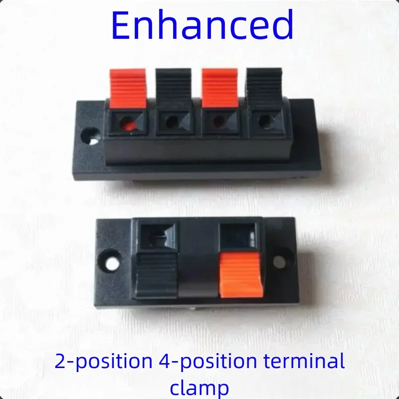 Lamp Test Module Clip LED Light Aging Test Clamp Quick Connect Terminal 2 Pin 4 Pin Terminal Block Connectors Quad Speaker Clip