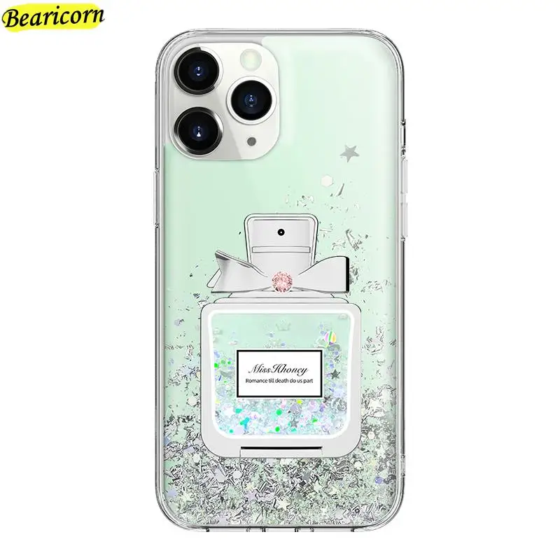 

Plating Liquid Perfume Phone Holder Glitter Sequin Case For Xiaomi Redmi 4X 5A 6A 7A 8A 9AT 9C 9 Power 10 Prime 10A 10C 10X 5G