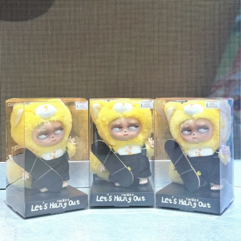 

Оригинальная фигурка Grumpipi из серии Let's Hang Out: подвесная карточная фигурка, трендовая коллекционная игрушка, виниловая модель с плюшевым лицом, настольная игрушка для девочек, подарок