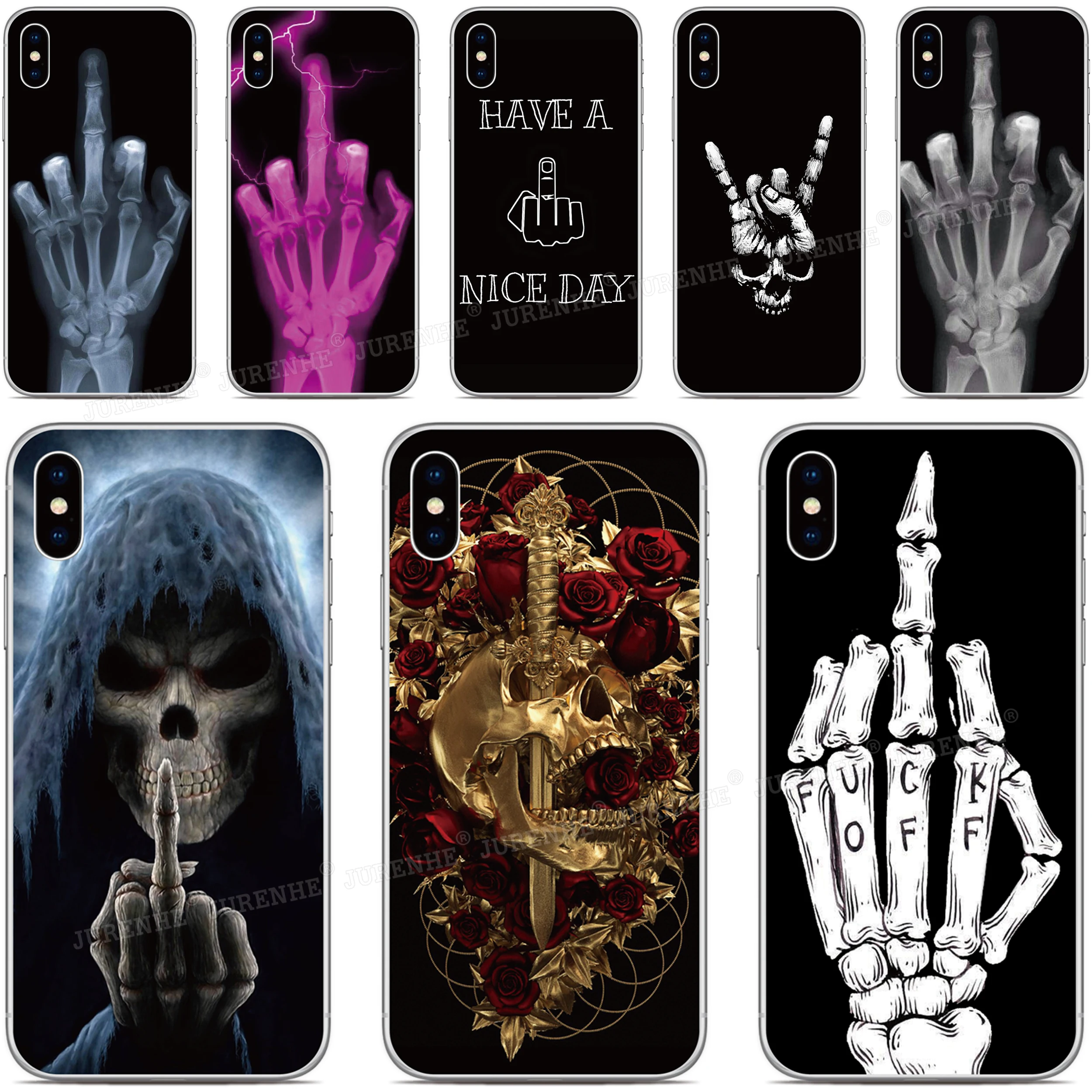 Middle Finger Case For Doogee N55 Plus N50 Pro N50s X98 X97 X96 X95 X93 X90 N40 N30 S97 Y8C Nothing Phone 2A CMF 1 2 One Cover