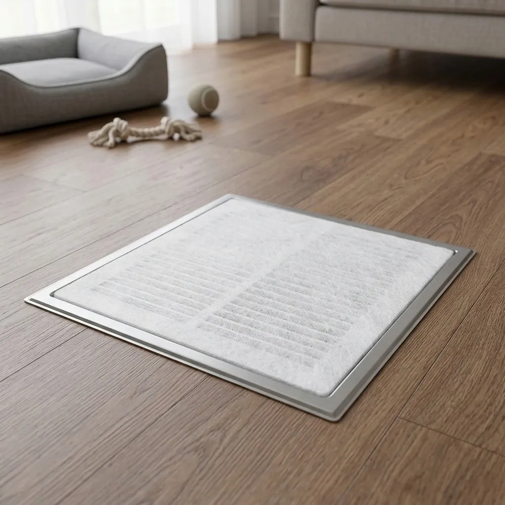 Electrostatic Filter Cotton for AC Vents to Help Limit Dust Buildup on Surfaces and Within HVAC System Components