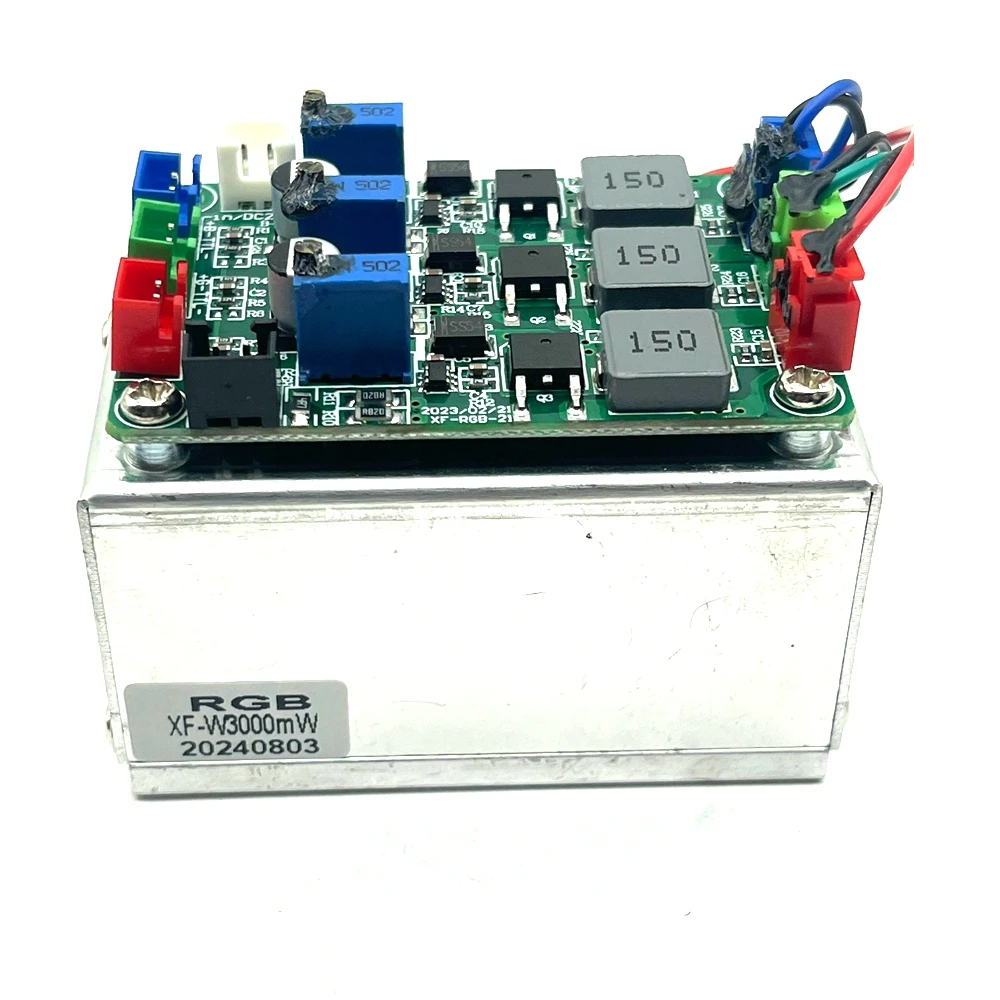 RGB 3W Animation Stage Light Source Full Color Laser Module TTL Control DC12V