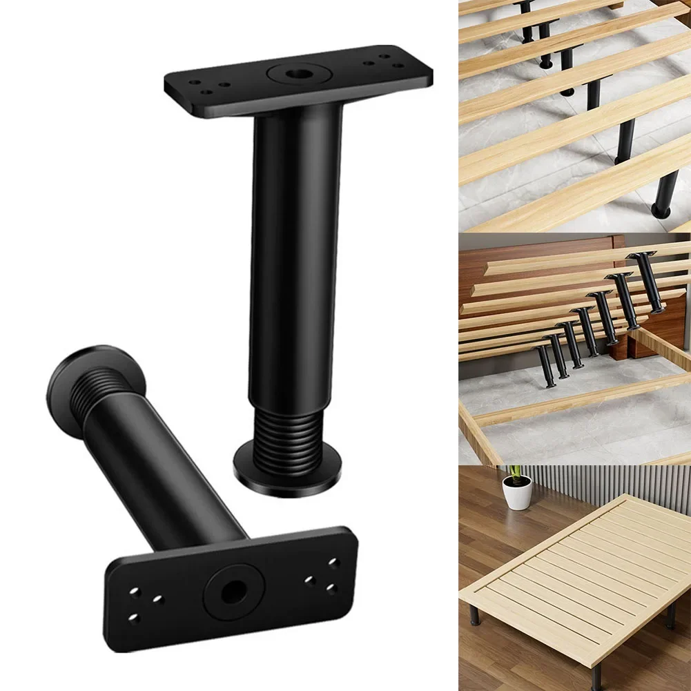 1pcs Telescopic Adjustable Bed Beam Support Foot Reinforced Plastic Furniture Leg Sofa Leg Bed Bottom Load Bearing Bracket