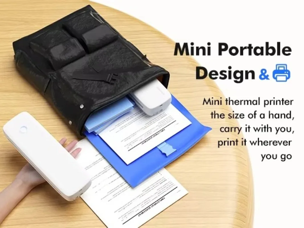 Thermal A4 Portable Printer for Travel Platforms OTA Operators Improve Efficiency During peak Tourist Season Custom