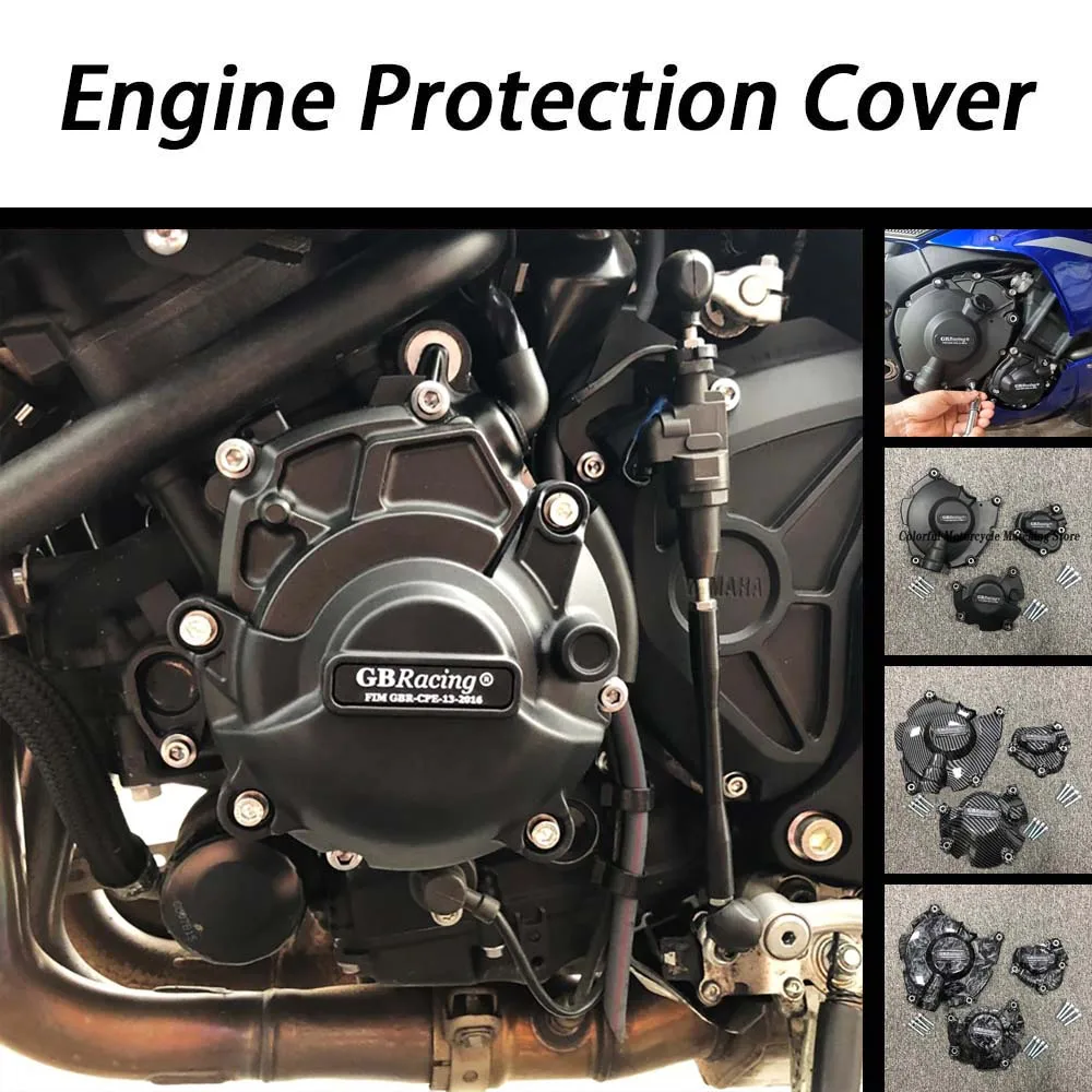 MT10 Motorcycles Engine Cover Protection Case For YAMAHA MT-10 MT 10 2015 - 2025 Engines Covers Protectors