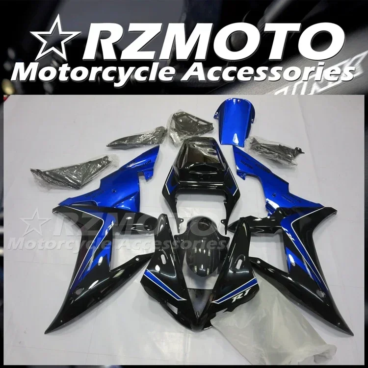 

4Gifts New ABS Whole Motorcycle Fairings Kit Fit For YAMAHA YZF-R1 2002 2003 02 03 Bodywork Set Custom Black Blue