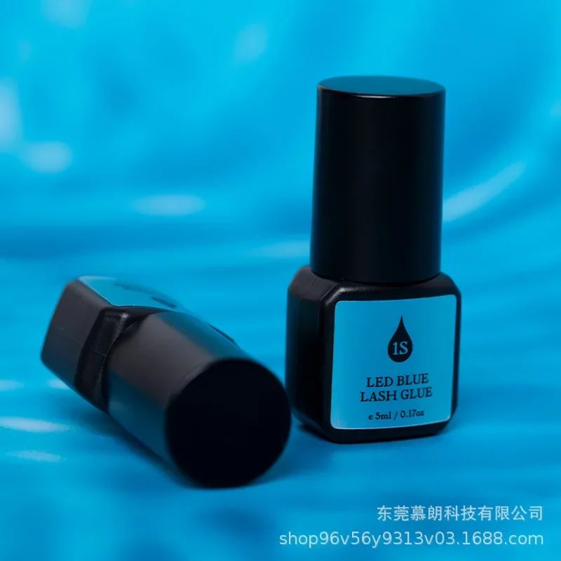1 Second Fast UV Curing Blue LED Lash Glue Professional Quick Drying Adhesive for Lash Artists