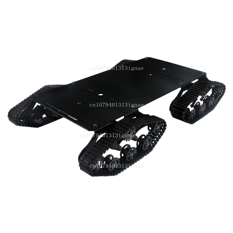 TS900 crawler chassis, unmanned vehicle development, off-road obstacle avoidance and tracking expansion