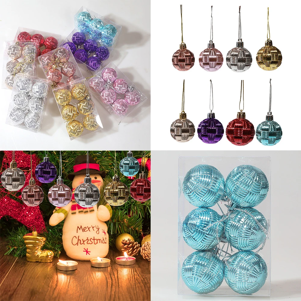 Baubles 혼합 크리스마스 공 어댑터 도구 6PCS 액세서리 조립 장식 피팅 홈 장식품 고품질
