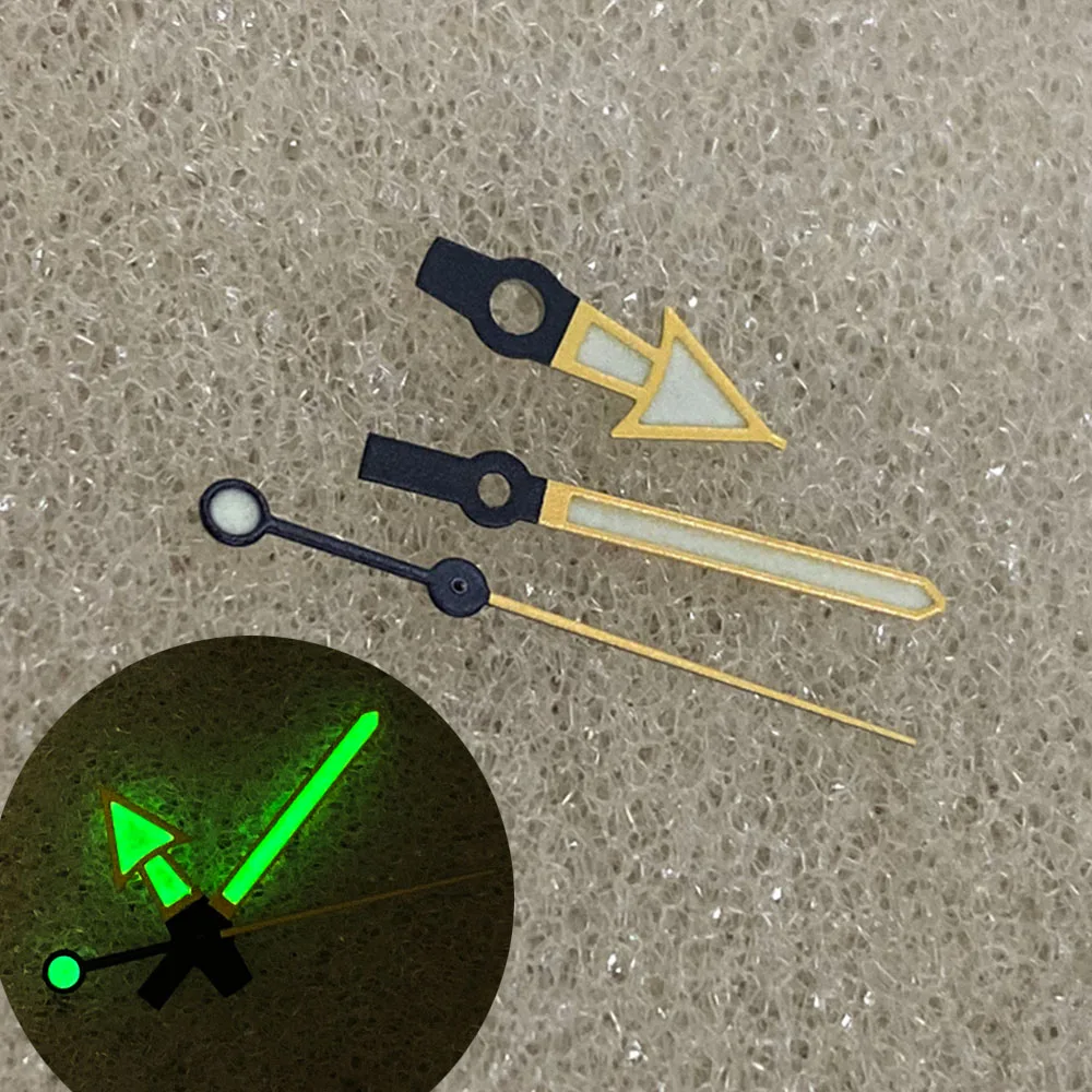 

Hands NH35 C3 Green Luminous Watch Hands for NH35 NH36 Movement Watch Pointer 8mm*12.5mm*13mm Needles Accessories