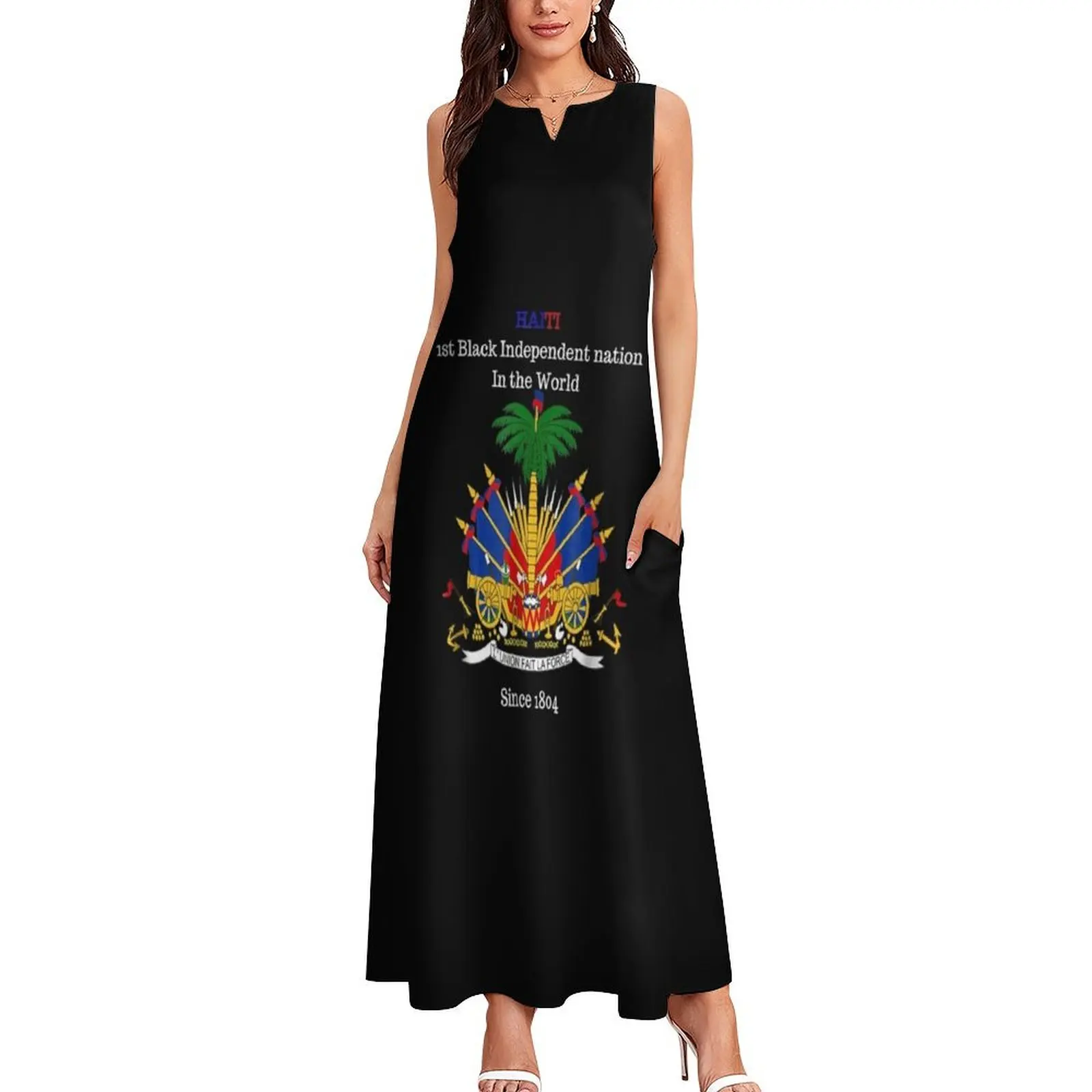 Haitian Flag T-Shirt, Great for Independence day celebration Long Dress Evening gown wedding dresses for woman