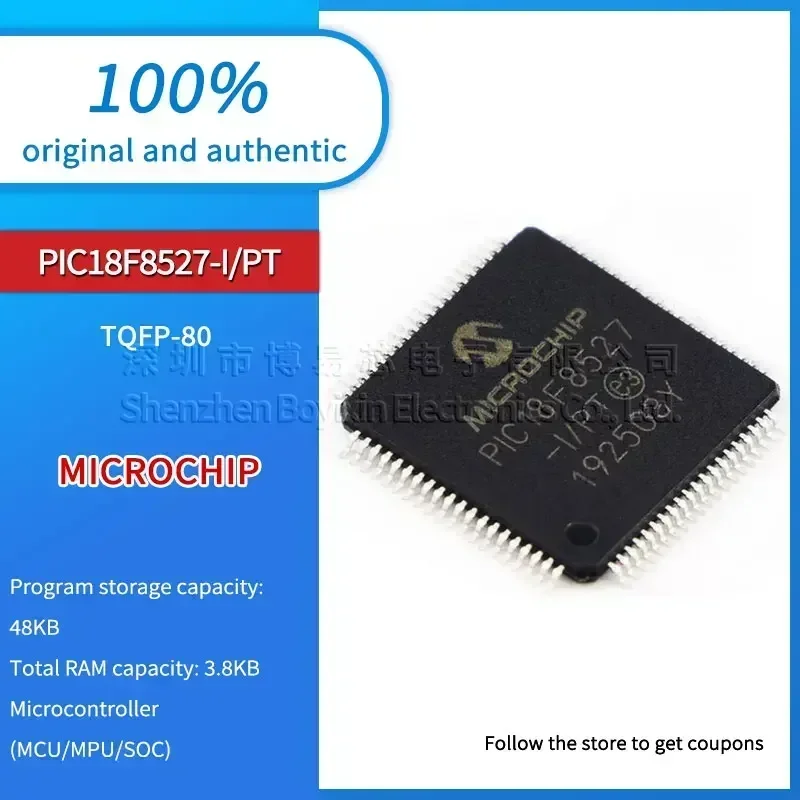 

PIC18F8527-I/PT high quality