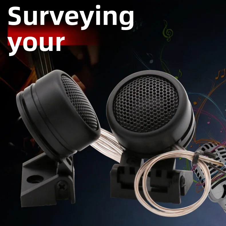 

Автомобильный аудио твитер, тележка для грузовика, 12 В, 24 В, универсальный маленький тройной автомобиль, высокая головка, установка без потерь