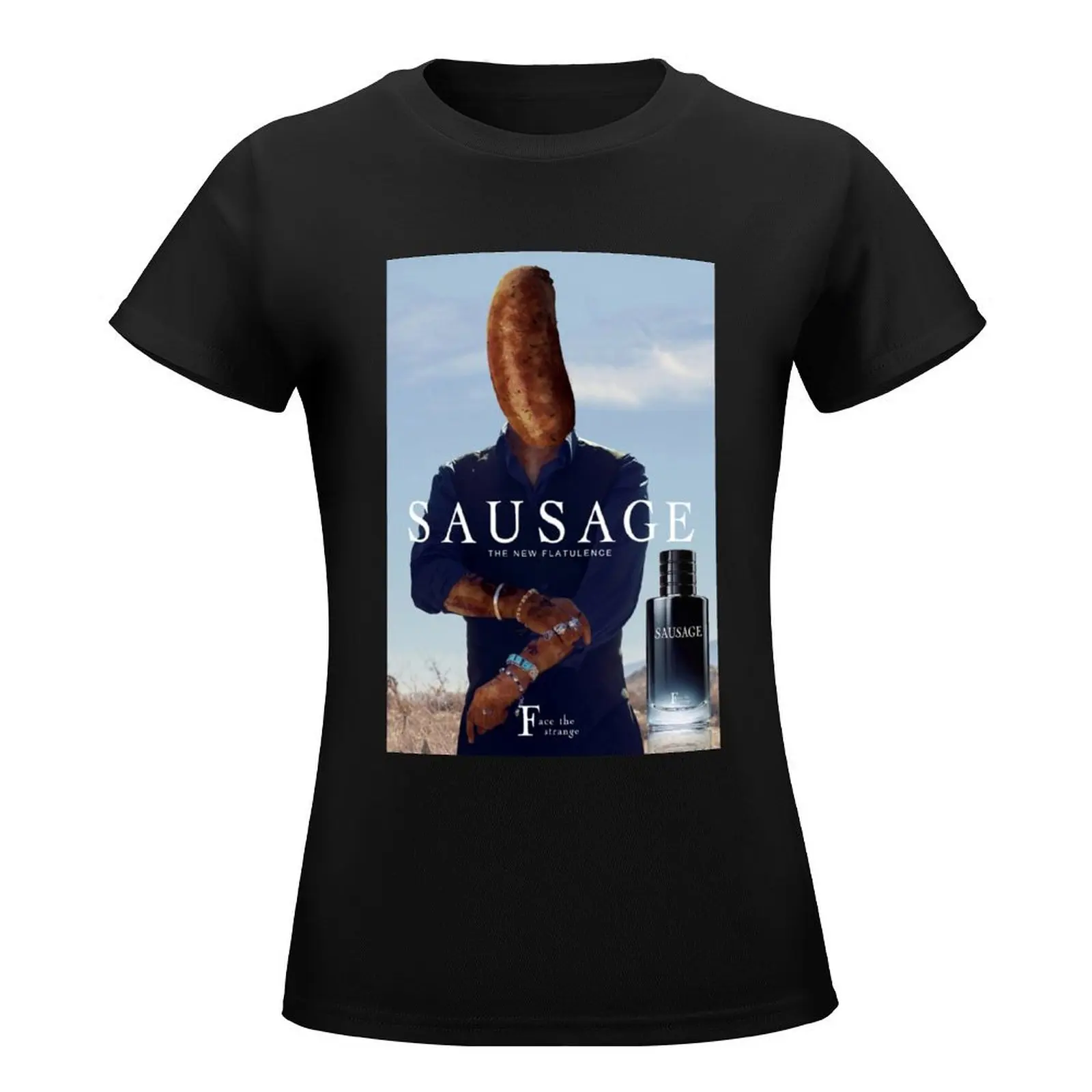 Sausage T-Shirt Aesthetic clothing quick-drying summer clothes for Women