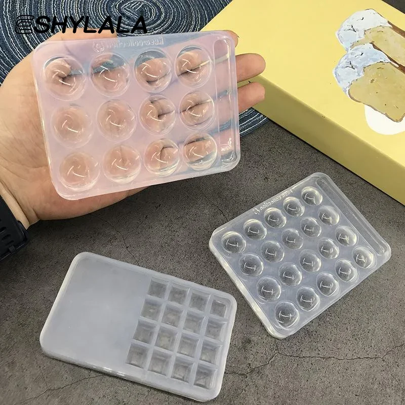 Tavolozza di colori per unghie ad alta trasparenza per nail art o tavolozza di smalti gel per miscelazione disegno piastra di vernice pad esposizione per manicure