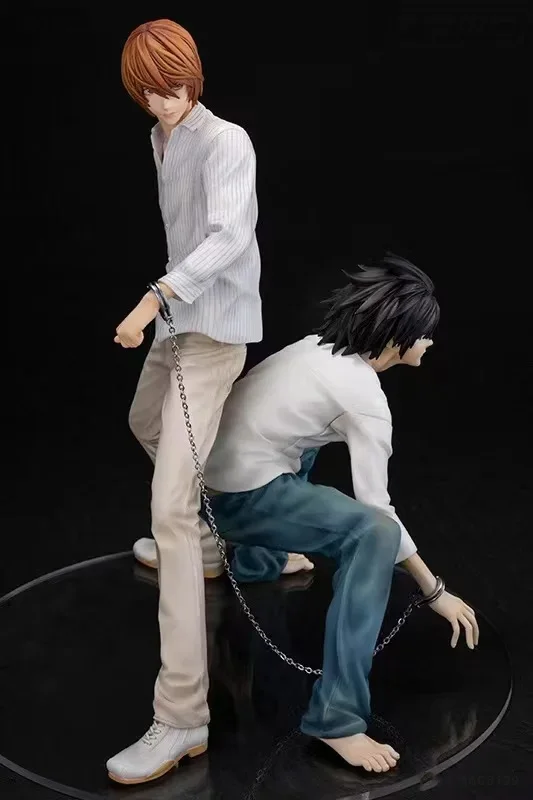 20cm DEATH NOTE Yagami Light L -lawliet L Lawliet Anime Figurine Action Figure Toys Doll regalo di natale senza scatola