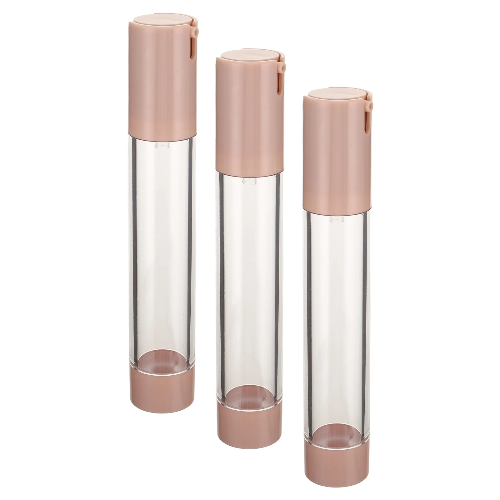 

3Pcs Travel Vacuum Bottles: Refillable Airless Pump Containers for Lotion Creams 30ml Portable Elegant for Trips