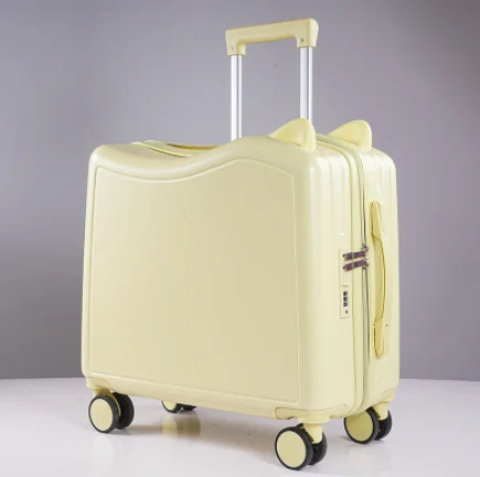 Children's luggage Small boarding box Small mini travel box pull rod new cute lightweight password box